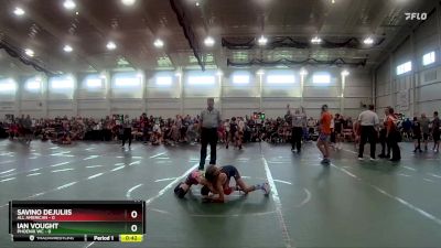 80 lbs Round 5 (8 Team) - Savino DeJuliis, All American vs Ian Vought, Phoenix WC