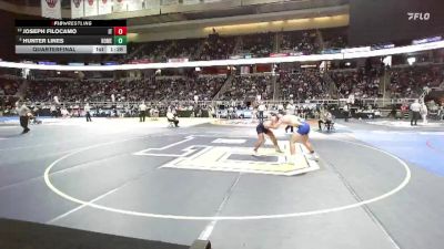 II-138 lbs Quarterfinal - Hunter Lines, Homer vs Joseph Filocamo, Island Trees