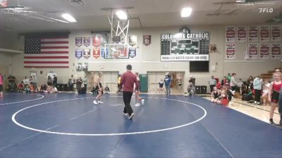 4 lbs Round 2 - Gabriella Mitchell, Redhawk Wrestling Club vs Tayah Beyer, BTWC