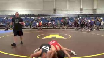 129 lbs Champ. Round 1 - Nathan Dulcie, Massillon Perry vs Oscar A Baca Iii, Bulldog Premier