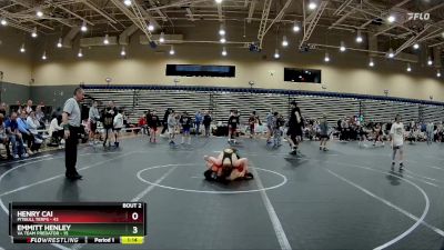 130 lbs Round 1 (4 Team) - Emmitt Henley, VA Team Predator vs Henry Cai, PitBull Terps