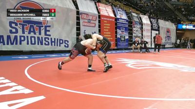 285 Class 4 lbs Cons. Round 1 - Reed Jackson, Glendale vs Benjamin Mitchell, Francis Howell