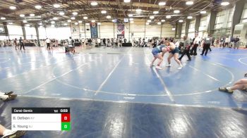 185 lbs Consolation - Becca Oetken, WY vs Shaelie Young, NJ