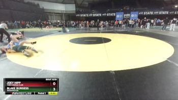 105 lbs Cons. Round 1 - Joey Hipp, Toro World Club vs Blake Burgess, Washington