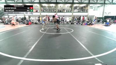 147-154 lbs Champ. Round 1 - Eli Miller, Wildcat Training Club vs Za`Kye Taylor, Cahokia