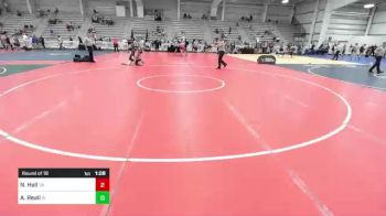 160 lbs Round Of 16 - Noah Hall, VA vs Andrew Reall, RI