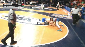 3A 175 lbs Quarterfinal - Ilia Dvoriannikov, Gurnee (Warren) vs Dayne Serio, Aurora (West Aurora)