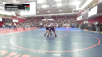 152 lbs Cons. Round 1 - Alando Platero, Washington vs Quinn Peterson, San Marin