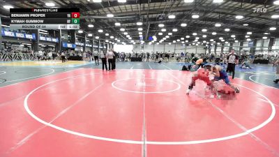 120 lbs Round Of 64 - Benjamin Proper, VA vs Kymah Gummow, NY