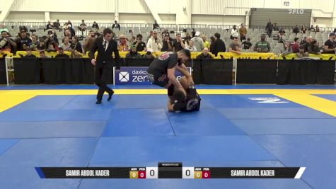 Salvador Gibbs Vega vs Samir Abdol Kader 2025 World IBJJF Jiu-Jitsu No-Gi Championship
