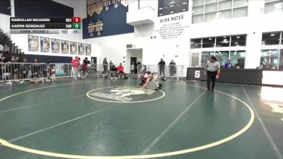 144 lbs Cons. Round 2 - Aaron Gonzalez, Damien vs Rabiullah Mujadidi, Woodbridge