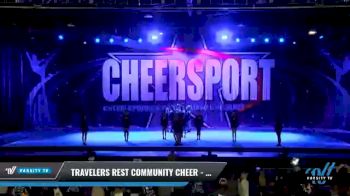 Travelers Rest Community Cheer - TRCC Devildogs [2021 L2 Performance Recreation - 14 and Younger (NON) Day 1] 2021 CHEERSPORT National Cheerleading Championship
