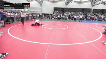 140-H lbs Round Of 64 - Justin DAlessio, KD Trained vs Matthew Cordova, AMERICAN MMA AND WRESTLING