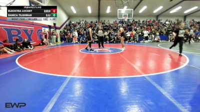 190 lbs Rr Rnd 3 - Elecktra Locust, Sallisaw Lady Black Diamonds vs Danica Tilghman, Broken Arrow Girls