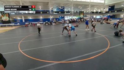 185 lbs Cons. Semi - James Moore, Unattached vs Darius Flowers Jr, Unattached