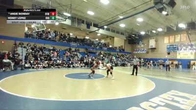 130lbs Cons. Round 8 - Honey Lopez, Davis (Girls) vs Angie Monday, Othello (Girls)