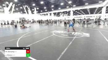 138 lbs Consi Of 16 #1 - Mustapha Sanyang, Silverback WC vs Joell Rivera, Scotsmen WC