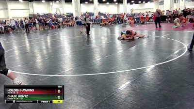 150 lbs Round 4 (8 Team) - Chase Hontz, MAWA Blue vs Holden Hawkins, SD Blue