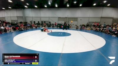 285 lbs Placement Matches (8 Team) - Riah Ostrander, Texas A vs Ian Scully, Pennsylvania