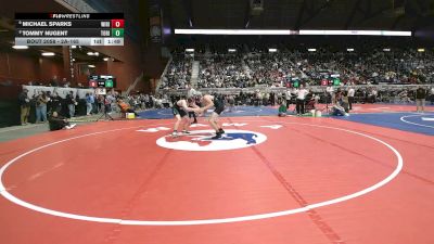 2A-165 lbs Champ. Round 1 - Michael Sparks, Wind River vs Tommy Nugent, Tongue River