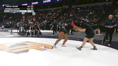 235 lbs Round Of 16 - Ashley Wafer, Lakewood (SS) vs Annebella Austin, Hughson (SJ)