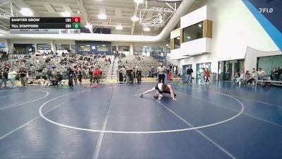 150 lbs Cons. Round 2 - Sawyer Grow, Champions Wrestling Club vs Till Stafford, Champions Wrestling Club