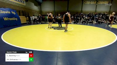 178 lbs Quarterfinal - Leister Bowling, Mead (CO) vs Mason Ontiveros, Pitman