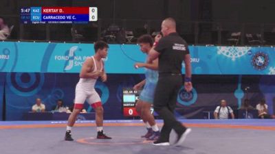 63 kg 1/8 Final - Dias Kertay, Kazakhstan vs Clisman Carracedo Veliz, Ecuador