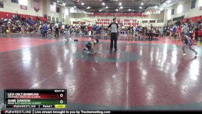 85 lbs Cons. Round 2 - Gabe Dawson, Berge Elite Wrestling Academy vs Levi Oeltjenbruns, Owatonna Wrestling Academy