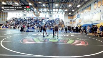 120 lbs Quarterfinal - Jayden Bacchus, Wellington Community Hs vs Herick Fuentes De Le Cruz, Lake Gibson