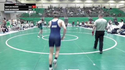 150 lbs Semis & 3rd Wb (16 Team) - Waylon Rozier, Camden County vs Zane Bovenizer, West Forsyth