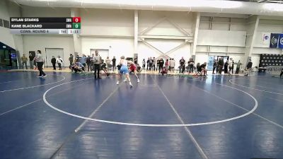 132 lbs Cons. Round 4 - Kane Blackard, Sanderson Wrestling Academy vs Dylan Starks, Sanderson Wrestling Academy