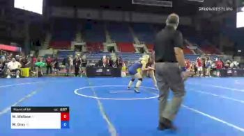 132 lbs Round Of 64 - Mikayla Wallace, Texas vs Madyson Gray, Kansas