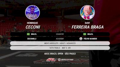 Henrique Ceconi vs Davi Ferreira Braga 2025 ADCC Sao Paulo Open