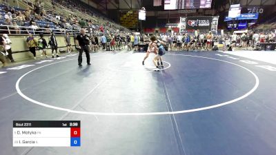 120 lbs Rnd Of 32 - Davis Motyka, PA vs Inocencio Garcia, IL