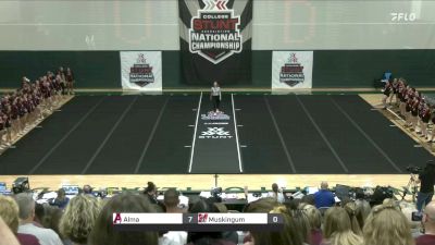 2023 STUNT Nationals - Alma vs. Muskingum - DII Day 2