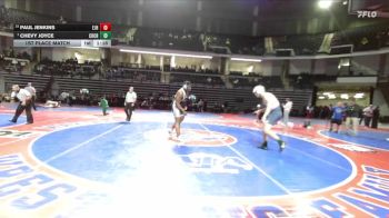 285-2A 1st Place Match - Chevy Joyce, Coahulla Creek vs Paul Jenkins, East Jackson HS