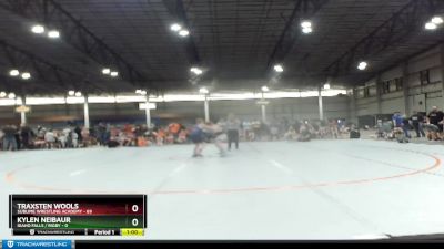 110 lbs Round 1 (3 Team) - Traxsten Wools, Sublime Wrestling Academy vs Kylen Neibaur, Idaho Falls / Rigby