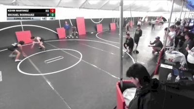 106 lbs Cons. Round 4 - Michael Rodriguez, Victor Villians vs Kevin MArtinez, Western