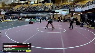 141 lbs Cons. Round 2 - Brayden Cash, Ouachita Baptist vs Hudson Herring, Ouachita Baptist