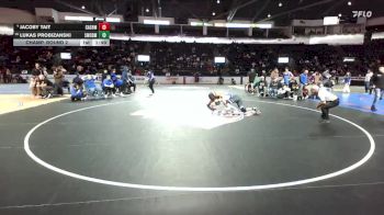 190 lbs Champ. Round 2 - Lukas Probizanski, Shorewood vs Jacoby Tait, Cashmere