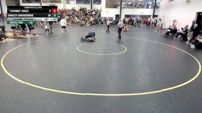 285 lbs Champ. Round 1 - Enoch Shodeinde, Marian vs Johnny Cruz, Indiana Tech