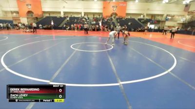 133 lbs Quarterfinal - Derek Bernardino, St. John Fisher vs Zach Levey, Alfred State