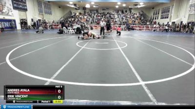 152 lbs Cons. Round 3 - Erik Vincent, Laguna Hills vs Andres Ayala, Costa Mesa