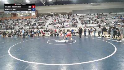 130 lbs Cons. Round 3 - Jalisca Holmgren, Inland Northwest Wrestling Training Center vs Honey Lopez, Washington