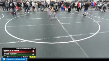 126 lbs Cons. Round 8 - Cyler Ruhoff, MN vs Connor Ritonya, NE