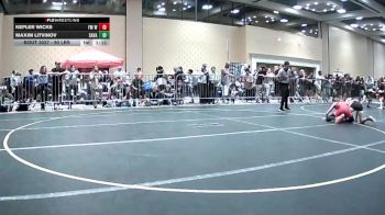 90 lbs Semifinal - Kepler Wicks, Fm Wc vs Maxim Litvinov, Savage House WC