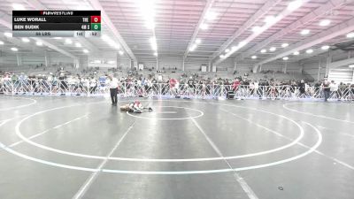 56 lbs Rr Rnd 1 - Luke Worall, The Fort Hammers vs Ben Sudik, 4M Strength