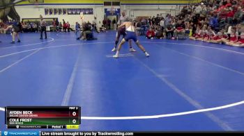 113 lbs Quarterfinal - Cole Frost, Don Bosco vs Ayden Beck, Dallas Center-Grimes