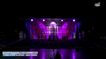 Cheer Strike Allstars - Night Shade [2025 L2.2 Youth - PREP - D2 Day 1] 2025 Cheer Power Holiday Showdown Houston